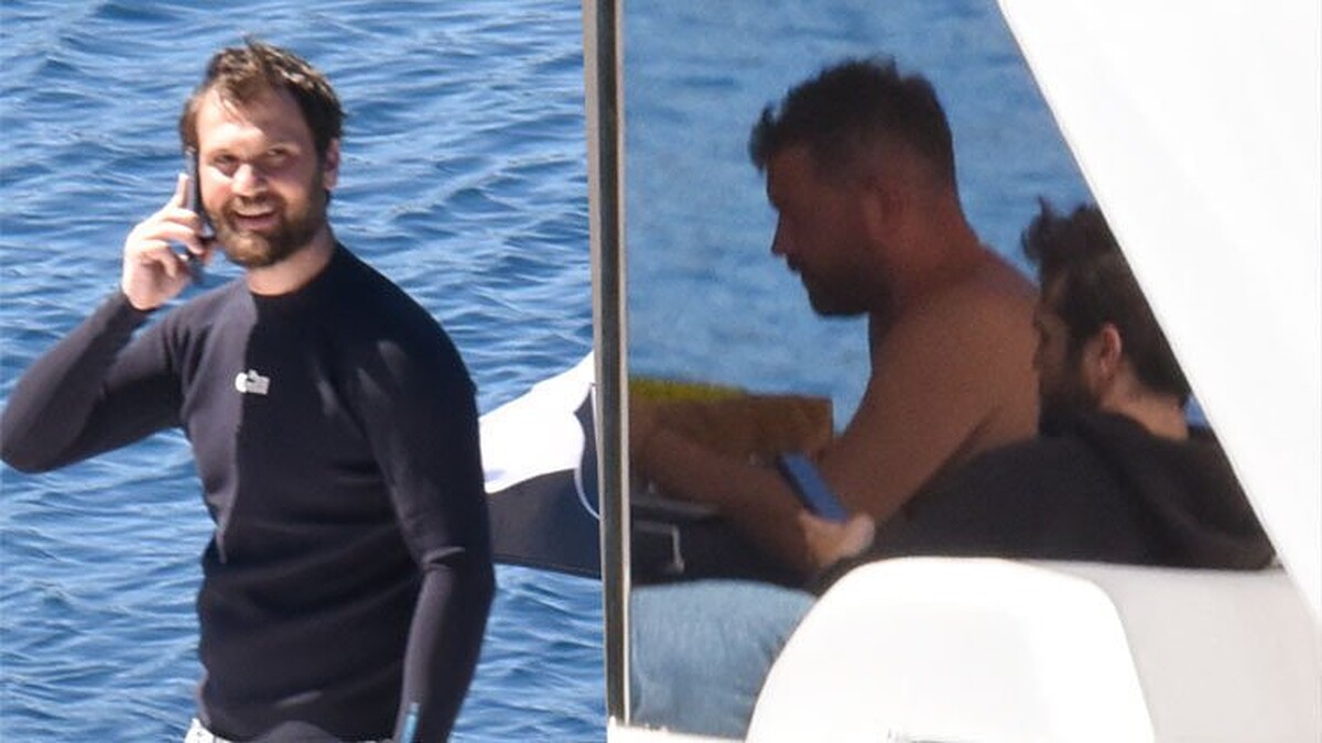 Aras Bulut İynemli Ve Engin Öztürk Göcek'te Tekne Tatili Yaptı
