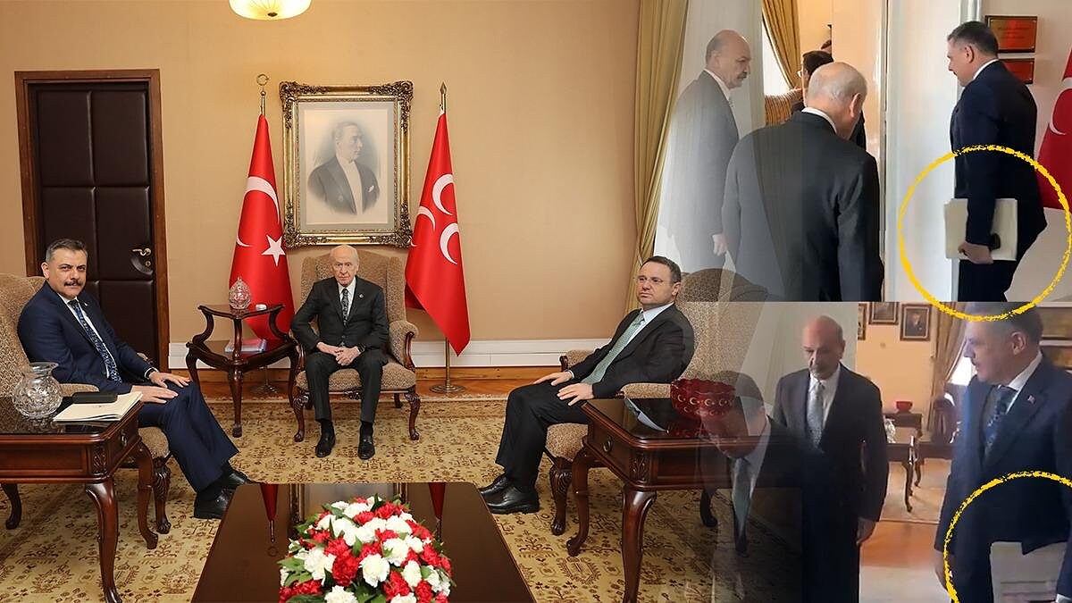 Çiftçi Ve Gürlek Bahçeli'yi Ziyaret Etti