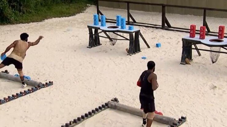 Survivor 2026'da haftanın son dokunulmazlık oyununu kazanan Mert Nobre, ada...