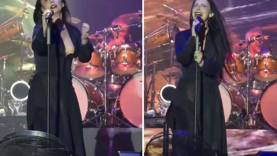 Şebnem Ferah, 6 yıllık aranın ardından İstanbul'da verdiği konserle hayranlarına...
