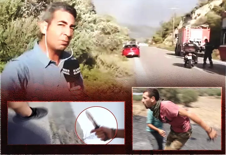 Yunanistan'da Türk Gazetecilere Yönelik Bıçaklı Saldırı