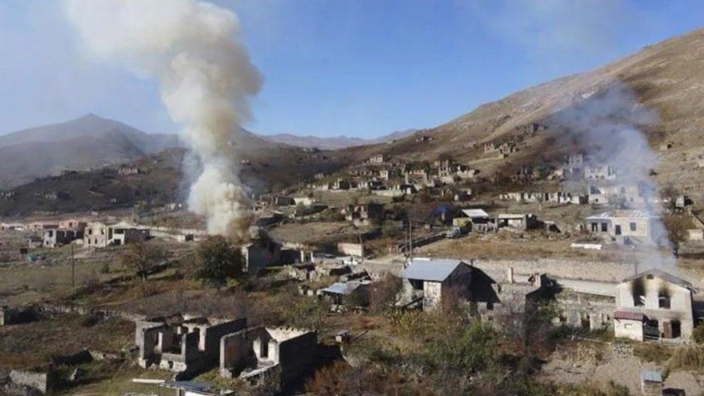 Ermeniler Operasyon Sonrası Evlerini Yakarak Bölgeyi Terk Etti