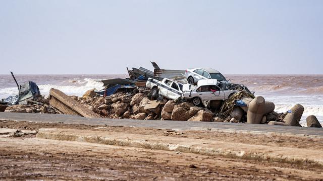 Libya'da Sel Felaketinde 1500'Den Fazla Kişi Hayatını Kaybetti, Doğudaki Bölgeler Afet Bölgesi İlan Edildi