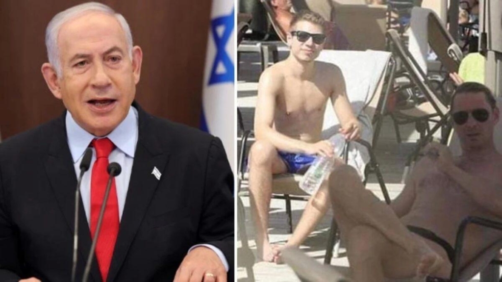 Netanyahu'nun Oğlu İsrail, Gazze'ye Saldırırken Miami'de Tatilde