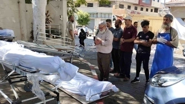 Gazze Şeridi'nde Morglar Doldu! Ölenler Hastane Önlerinde Bekletiliyor...