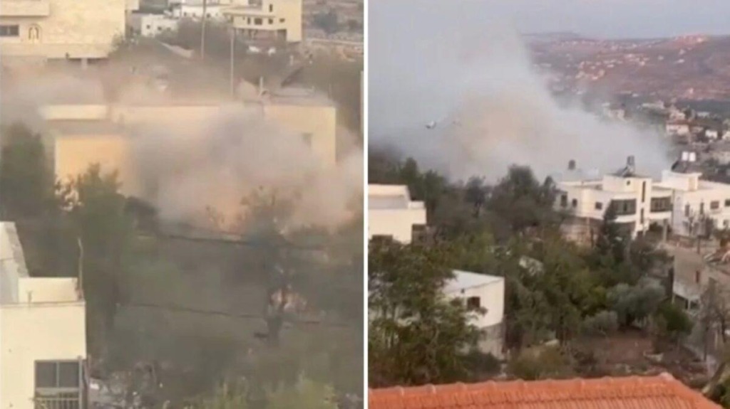 İsrail, Hamas Liderlerin Evini Vurarak Yerle Bir Etti