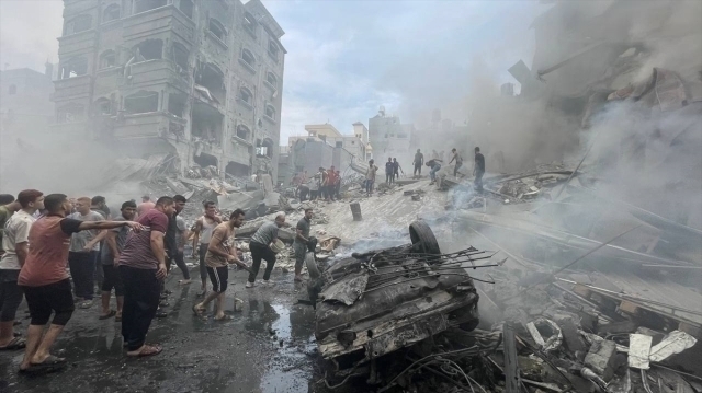 İsrail, Suriye'yi Vurdu! Şam'da Hava Saldırısı Düzenledi...