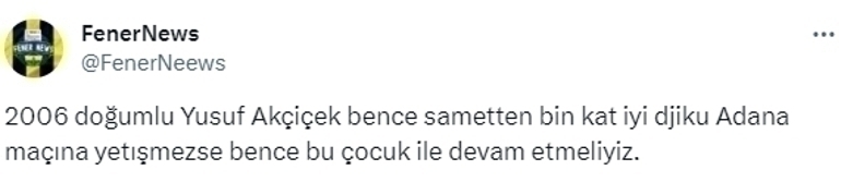 Fenerbahçe'nin Genç Yıldızı Yusuf Akçiçek, Ludogorets Maçında Parladı!
