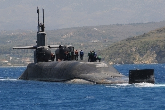 Abd Donanması İsrail Açıklarına Nükleer Denizaltı Gönderdi