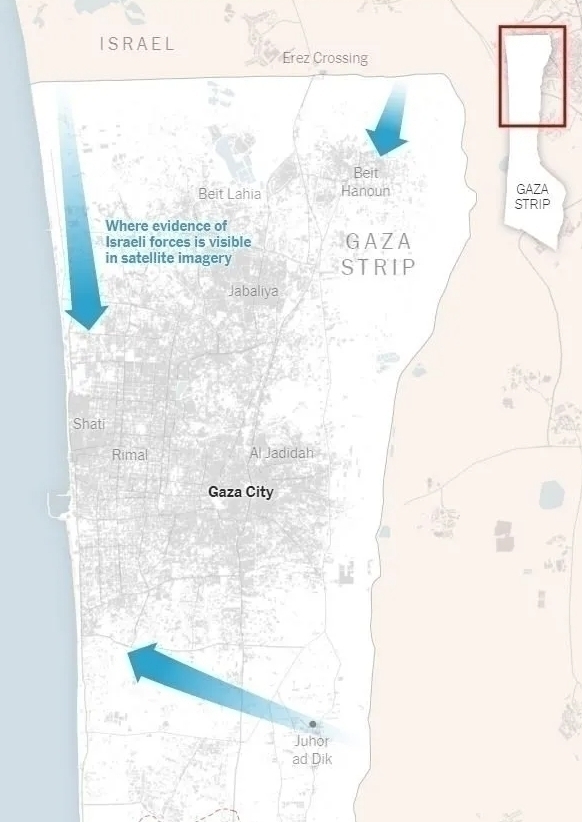İsrail, Gazze'yi Kuzeyden Abluka Altına Alıyor