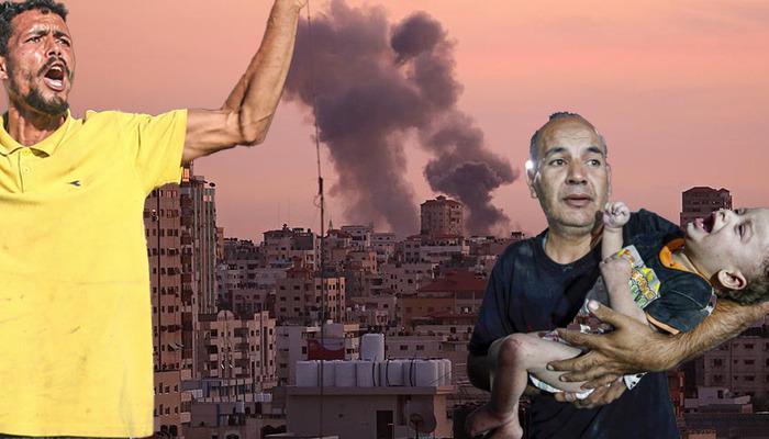 İsrail'in Gazze Bombardımanı Kaldığı Yerden Devam Ediyor! Yardım Tırları Engellendi...