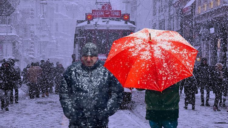 İstanbul'da Kar Ne Zaman Yağacak? Kar Yağışı Cuma Gününe Kaldı...