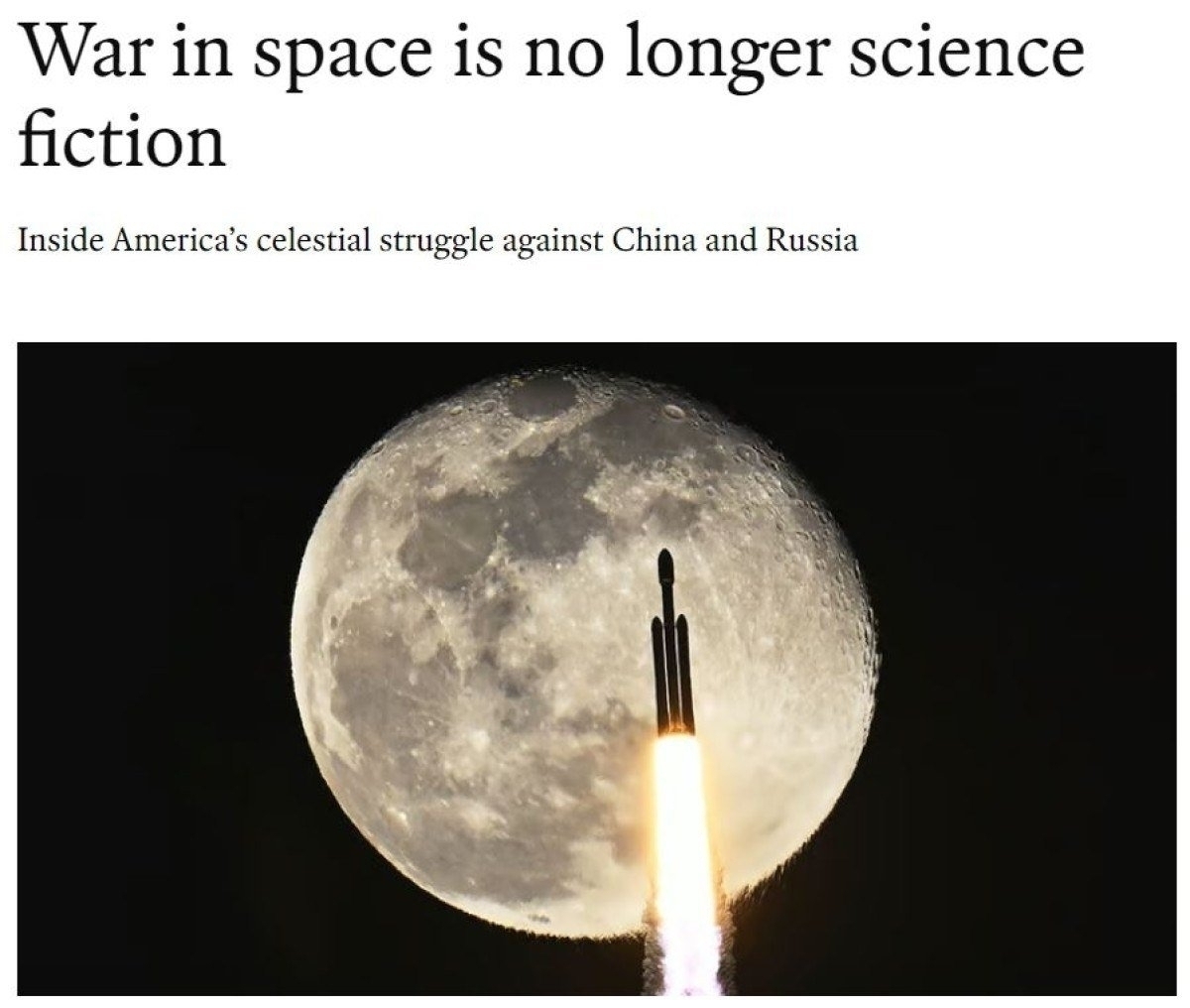 Uzayda Savaş Çıkabilir, Abd'nin Çin Ve Rusya'ya Karşı Uzay Mücadelesi!