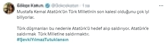 Atatürk'e Hakaret Skandalıyla Gündemde! #Şevkiyılmaztutuklansın Etiketi...