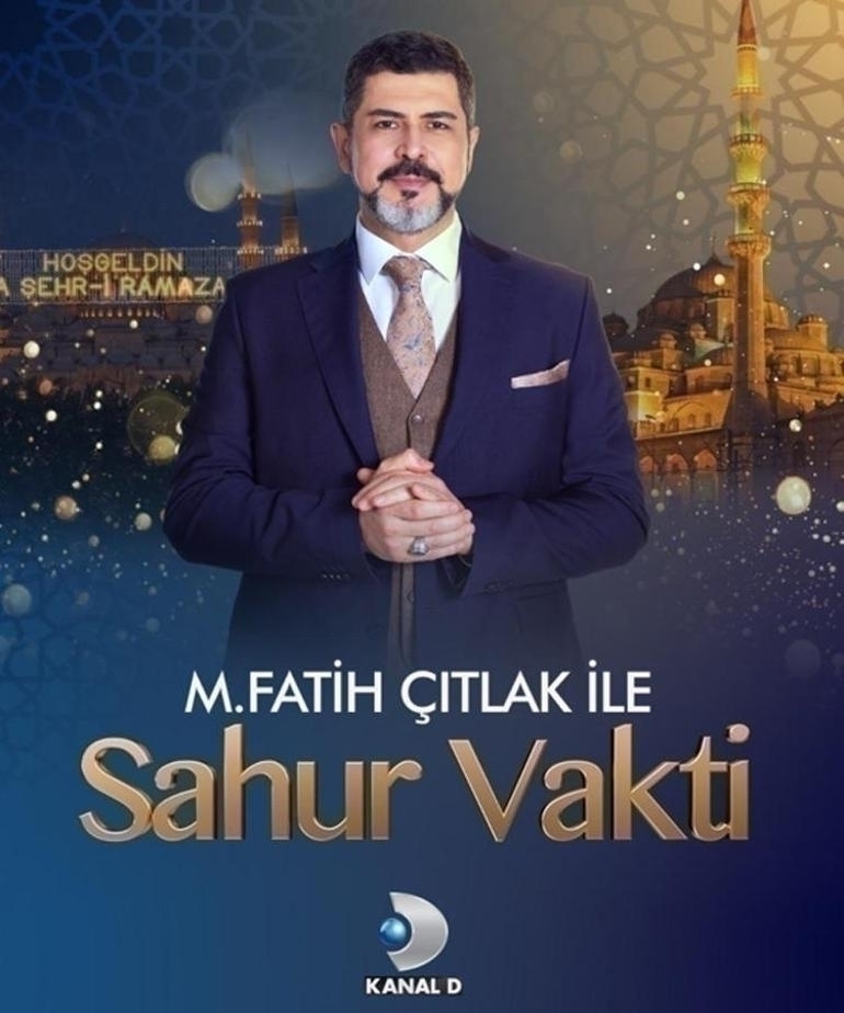 Kanal D'de Ramazan Ayı Programları: M. Fatih Çıtlak İle Sahur Vakti Ve Arda'nın Ramazan Mutfağı