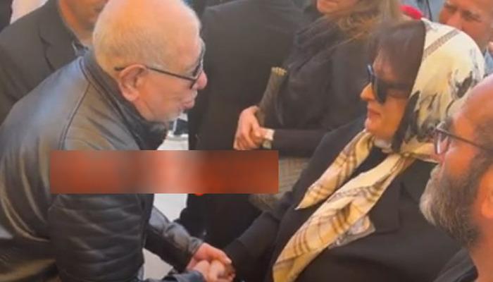 Türker İnanoğlu'nun Cenaze Töreninde Gülşen Bubikoğlu Ve İlyas Salman Arasındaki Diyalog