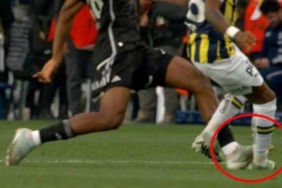 Beşiktaş'ta Al Musrati'ye Kırmızı Kart! Derbide 10 Kişi Kalındı